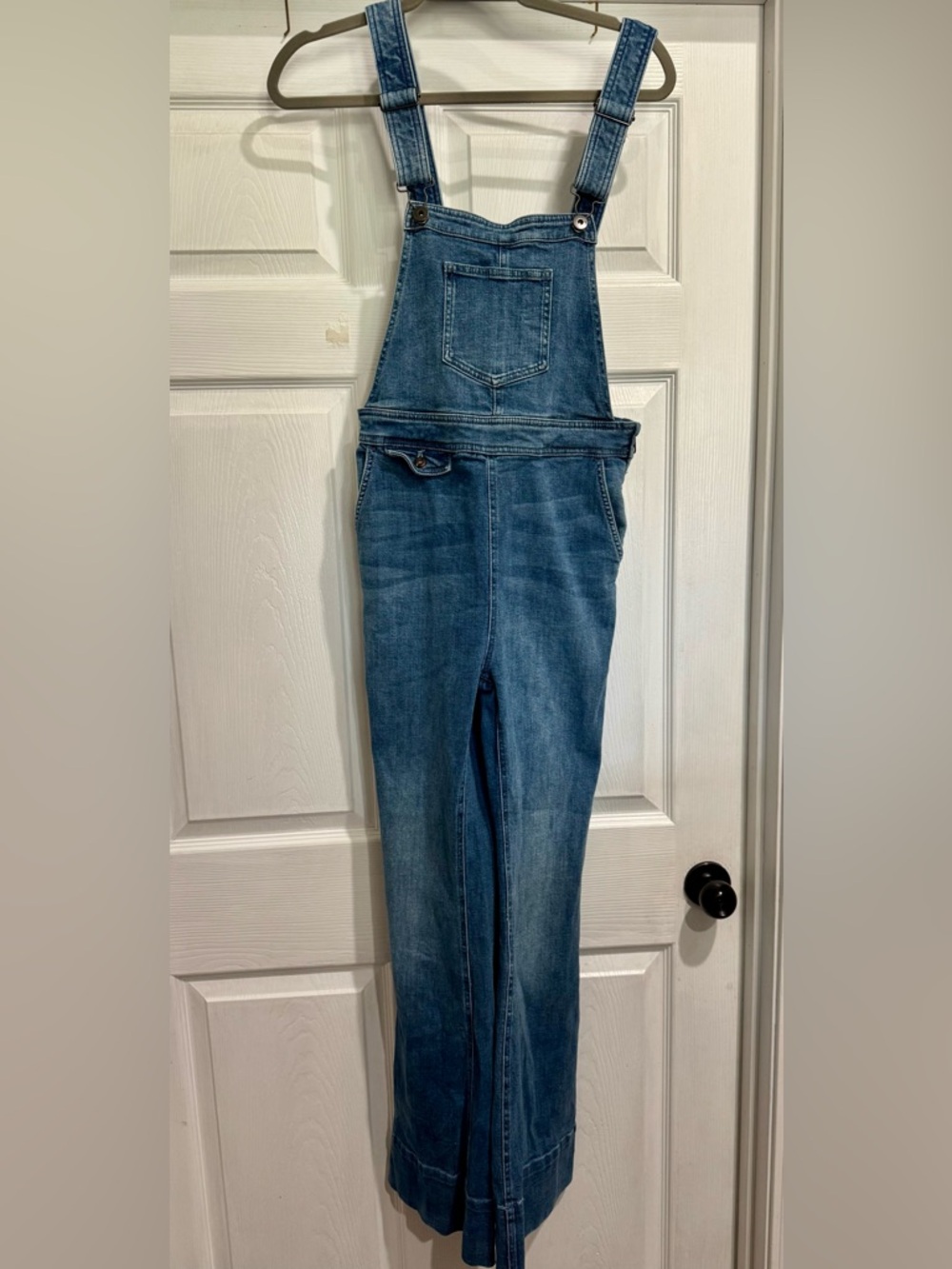 Pilcro by Anthropologie Blue Denim Women's Overalls